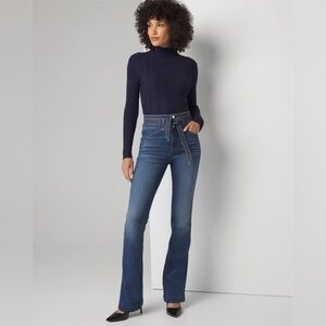 White House Black Market Skinny Flare Jeans
